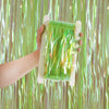 Candy Rain Curtain Festive Party Decoration Photo Background, Size: 1x3M Green