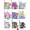 Tail Cloth Book Baby Enlightenment 3D Early Education Cloth Book(Mermaid)