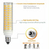 E11 15W 136 LEDs SMD 2835 Dimmable Corn Light Bulb, AC110-130V(Warm White Light)