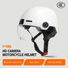 M6 1080P HD Camera Recorder Cycling Smart Helmet, Size: 54-63cm(Yellow)