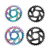 BDSNAIL Mountain Bike Single Disk GXP Direct-Shaped Integrated Disk Positive And Negative Tooth Disc, Colour: 32T (Black)