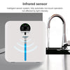 CRUCGRE Intelligent Automatic Induction Soap Dispenser Wall-mounted Foam Hand Washer Disinfector Alcohol Sprayer, Style:Foam Battery