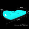 1832B Outdoor Portable One-Touch Automatic Inflatable Sofa Foldable Seat(Lake Green)