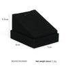 7x8x5.5cm Necklace Holder Black Microfiber Necklace Ring Jewelry Display Live Jewelry Prop Rack