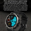 Bluetooth Talk Outdoor Pedometer Exercise Heart Rate Sleep Monitoring Smart Watch(Silver)