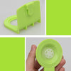 Non-trace Sticking Pylons Bathroom Kitchen Wall Strong Suction Cup Shower Gel Pylons Hanger Vacuum Sucker,Random Color Delivery