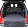 Car Trunk Mat Storage Pocket Dog Anti-dirty Mat(Black)