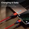 ENKAY 6-in-1 PD60W USB-A / Type-C to Type-C / 8 Pin / Micro USB Magnetic Fast Charging Cable, Cable Length:2m(Purple)