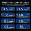 OBD2 GPS HUD Car Head-Up Display Speedometer Speed RPM Voltage Temp
