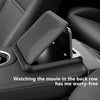 Car Mobile Phone Holder Carbon Fiber Pattern Silicone Dashboard Holder(Black)