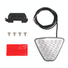 DC12V 1W Car Triangle Highlight Brake Lights Reversing Light with 20LEDs SMD-3528 (Transparent)