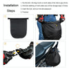 30L Outdoor Riding Motorcycle Helmet Bag Large Capacity Waterproof Combination Lock Storage Pack(Black)
