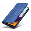 For Samsung Galaxy A52 4G / 5G Dreamy Magnetic Dual-fold Calfskin Leather Phone Case(Blue)