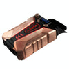 Ice Troll 7 COOLCOLD Portable Laptop Notebook Fan Turbo Radiator Ultra Silent Cooling Fan, AC 220V(Bronze)