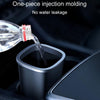 Simple Car Trash Can Automobile Storage Bin With Trash Bag(Black)