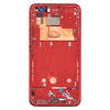 HTC U11 Front Housing LCD Frame Bezel - Red