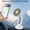 Automotive Magnetic Cell Phone Holder Car Dashboard Navigation Fixed Support Clip(Black)