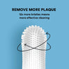 Dog Silicone Finger Toothbrush - White