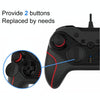 Wired Gamepad For Nintendo Switch / Android / iOS / PC(S818W Left Red Right Blue)