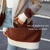 Women Casual Mid-Length Hooded Knit Cardigan Jacket, Size: L(Green)