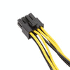 20cm IDE Power Dual Large 4Pin To EPS 8Pin CPU Supply Cable