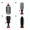 360 Degrees Rotation Electric Hair Dryer Brush Professional Hair Blow Dryer Comb Electric Hair Curler, Random Color Delivery, EU Plug