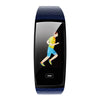 CK17S 0.96 inches IPS Screen Smart Bracelet IP67 Waterproof, Support Call Reminder / Heart Rate Monitoring / Blood Pressure Monitoring / Sleep Monitoring (Blue)