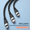 ADC-008 100W USB/Type-C to Type-C + 8 Pin + Micro USB Two to Three Fully Compatible Fast Charge Data Cable, Length:2m