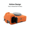 PULUZ Soft Silicone Protective Case for Sony ILCE-7MII / 7SMII / 7RMII(Orange)