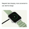 HD6 1.69 inch Multifunctional Heart Rate Monitoring Smart Watch(Silver)