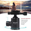 TRIOPO 853 Adjustable Portable Carbon Fiber Tripod with D2-A Ball Head for SLR Camera