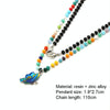 Jewelry Bead Chain Butterfly Pendant Mask Anti-Drop Lanyard Necklace Glasses Chain