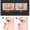 3pcs U Shaped Plastic Higher Bridge Nose Up Clip for Girls Ladies Women(Magenta)