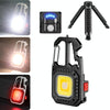 E-SMARTER W5138 Mini Bright Light Portable Flashlight, Specification: Black+Magnet+Bracket