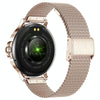 CF12 1.2 inch Waterproof Smart Steel Strap Wristband Support Heart Rate Monitoring / Blood Pressure Monitoring(Gold)
