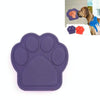 Silicone Suction Dog Bowl, Purple - Slow Feeder & Bath Time
