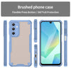 For Samsung Galaxy A26 5G Armor Glaze PC Hybrid TPU Phone Case(Blue)