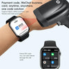 ZGA W03 2.03 inch Screen Seconds Hand BT Call Smart Watch, Support Heart Rate / AI Voice Assistant / Sedentary Reminder(Black)