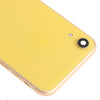 iPhone XR Yellow Back Cover Assembly with Side Keys & Wireless Charging