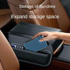 Car Armrest Box Heightening Pad Memory Foam Elbow Support(Dark Brown)