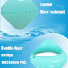 Blue Peacock Swimming Ring Adult Children Inflatable Seat Ring Lifebuoy, Size:90cm