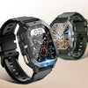LEMFO C28 2.02 inch Sport Smart Watch, Support Bluetooth Call / Sleep / Blood Oxygen / Heart Rate / Blood Pressure Health Monitor(Black)