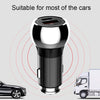 LDNIO C1 36W PD + QC 3.0 Car Fast Charger High Power Smart USB Car Charger with 8 Pin Cable