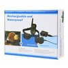 Dog Training Collar - 300m Remote, Rechargeable, Waterproof, Vibration & Tone