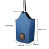 Horse Hay Tote Bag - Double Layer Oxford Cloth (Blue)