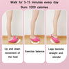 Sculpting Hip-Lifting Stovepipe Thick-Soled Lacing Slippers Rocking Shoes, Size: S(Rose Red)