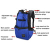Large Grey Ventilated Pet Carrier Backpack - Breathable & Washable