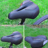 Bicycle Riding Seat Silicone Bicycle Seat Bicycle Saddle(Black)