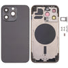 iPhone 13 Pro Back Cover Black - SIM Tray & Lens