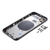 iPhone 11 Back Cover Replacement Black - SIM Tray & Lens